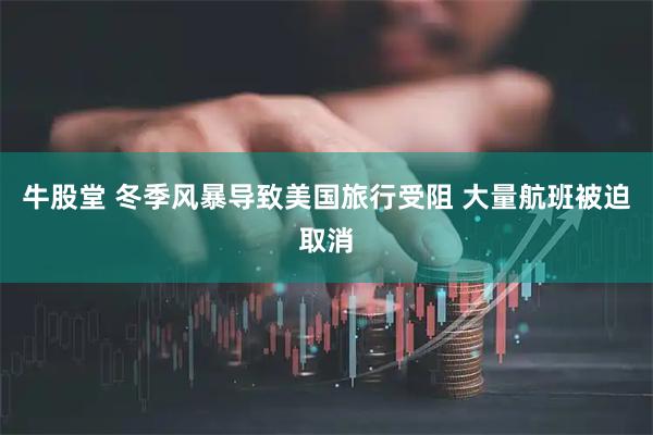 牛股堂 冬季风暴导致美国旅行受阻 大量航班被迫取消